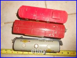 O/O-27 Lionel Prewar 224e Gun Metal engine 1689t, 1679, 1680, & 1682 Caboose