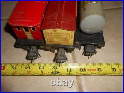 O/O-27 Lionel Prewar 224e Gun Metal engine 1689t, 1679, 1680, & 1682 Caboose