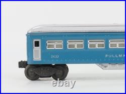 O Scale 2-Rail Lionel Vintage Tinplate Post War Blue Pullman Passenger #2430