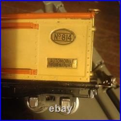 O Scale Lionel Prewar 818 Freight set in box. 812, 814, 816, 817