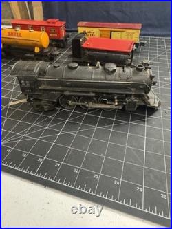O Scale Prewar Train Lot Train, Cars, and Track Lionel 1666 027 Engine