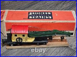 Original Lionel 2660 Operating Work Crane In Ob Prewar