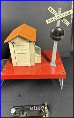 Original Lionel Prewar #76 Warning Bell & Shack Crossing Signal In Box Original Lionel Prewar #76 Warning Bell & Shack Crossing Signal In Box