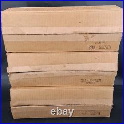 Original Prewar LIONEL 342E Boxed Set Standard Gauge Engine & Cars Brown