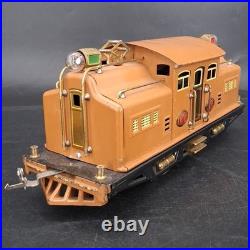 Original Prewar LIONEL 342E Boxed Set Standard Gauge Engine & Cars Brown
