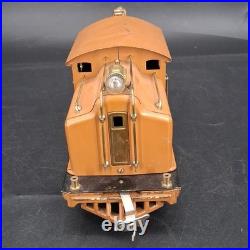 Original Prewar LIONEL 342E Boxed Set Standard Gauge Engine & Cars Brown