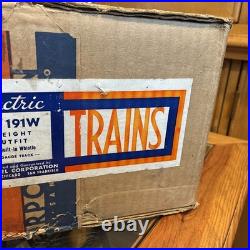 Outstanding & DesirableLionel Prewar No. 191W 226e Freight Outfit Set Box Only