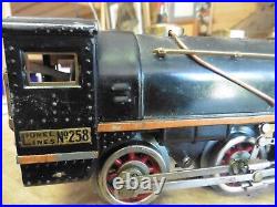 PREWAR O Ga. LIONEL lines 258 STEAM LOCOMOTIVE 930 VERSION