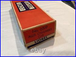 Post war lionel #6519 Allis Chalmers condenser car O/O-27 in box 2 brake wheels