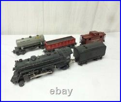 PreWar Lionel 1664 Locomotive with tender 2 cars and caboose