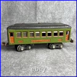 Pre War 1937 Lionel Pullman Car 610 Metal O Gauge Set Of 3 Cars