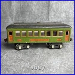Pre War 1937 Lionel Pullman Car 610 Metal O Gauge Set Of 3 Cars