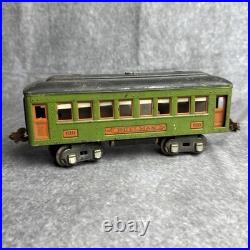 Pre War 1937 Lionel Pullman Car 610 Metal O Gauge Set Of 3 Cars
