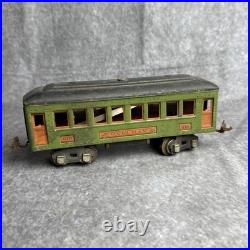 Pre War 1937 Lionel Pullman Car 610 Metal O Gauge Set Of 3 Cars