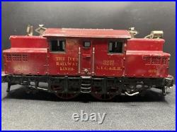 Pre-War Ives/Lionel Wide Gauge Electric Locomotive With Cars And Track Untested