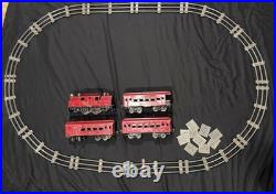 Pre-War Ives/Lionel Wide Gauge Electric Locomotive With Cars And Track Untested