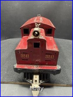 Pre-War Ives/Lionel Wide Gauge Electric Locomotive With Cars And Track Untested