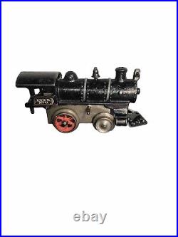 Pre-War Ives No. O Cast Iron Wind Up Train Engine 1912 With Lionel Tender