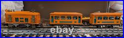 Pre -War Lionel 248 Orange Engine & 629 630 Passenger Cars