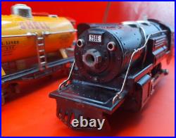 Pre-War Lionel #259E O Gauge 2-4-2 Steam Locomotive And 3 Cars GREAT CONDITION