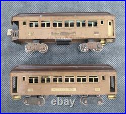 Pre War Lionel #309 Pullman Passenger Car and #312 Observation Car