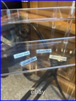 Pre-War Lionel 43 Boat Original Name Plates (x4) Excellent Original Condition