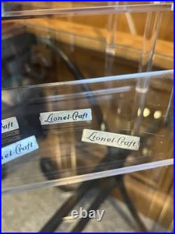 Pre-War Lionel 43 Boat Original Name Plates (x4) Excellent Original Condition