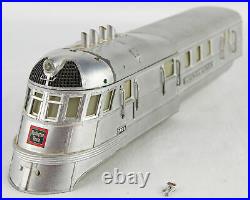 Pre-War Lionel 9900 Burlington Zephyr & 1-616, 3-617, & 1-618 Flying Yankee Lot
