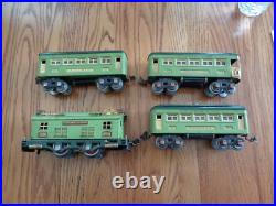 Pre-War Lionel Apple Green Train Set 253E Engine + Passenger + Observer
