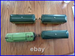 Pre-War Lionel Apple Green Train Set 253E Engine + Passenger + Observer