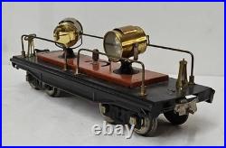 Pre-War Lionel No. 220 Standard Gauge Searchlight Car TCA Restored