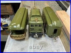 Pre-War Lionel Standard Gauge 8E 0-4-0 Locomotive With 31 & 36 Passenger Cars Pre-War Lionel Standard Gauge 8E 0-4-0 Locomotive With 31 & 36 Passenger Cars