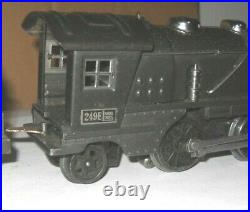 Pre War O Scale Lionel 249E and Whistle Tender 265W Engine and Tender