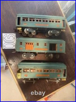 Pre War Pass Cars standard gague, lighted. #332, #339, # 341