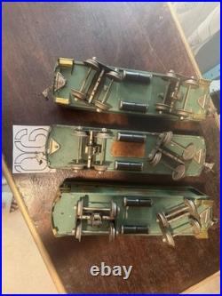 Pre War Pass Cars standard gague, lighted. #332, #339, # 341