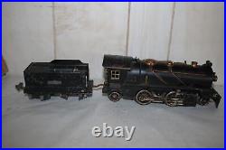 Pre War Tinplate O Gauge Lionel 262E Steam Locomotive & Tender