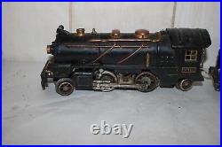 Pre War Tinplate O Gauge Lionel 262E Steam Locomotive & Tender