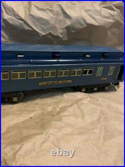Pre-war Blue Comet Lionel standard gauge train set 400E 400T 420 421 422