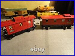 Pre-war Lionel # 249 Locomotive With # 265t Tender 5-tin Cars Tested Runs & Lite