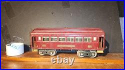 Pre-war Lionel 319 Pullman Standard Gauge Passenger Car Maroon NY Central Lines