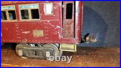 Pre-war Lionel 319 Pullman Standard Gauge Passenger Car Maroon NY Central Lines
