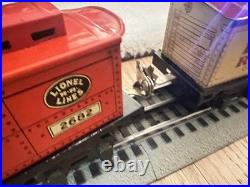 Pre war Lionel 8625 Engine with tender train