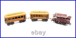 Pre-war Lionel Electric 150 Locomotive + 603 Pullman + 604 Observation Cars