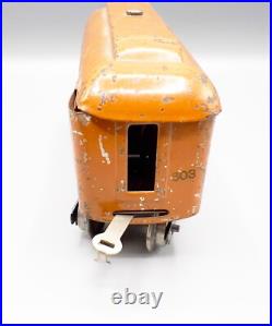 Pre-war Lionel Electric 150 Locomotive + 603 Pullman + 604 Observation Cars
