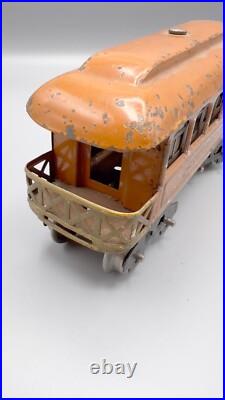 Pre-war Lionel Electric 150 Locomotive + 603 Pullman + 604 Observation Cars