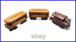 Pre-war Lionel Electric 150 Locomotive + 603 Pullman + 604 Observation Cars
