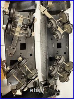 Pre-war Lionel O-27 gauge 1668E 2-6-2 locomotive + 1688 + 6 cars parts/repair