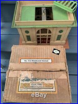 Pre-war Lionel Standard Gauge- No. 112-lionel City Station-w Org Box