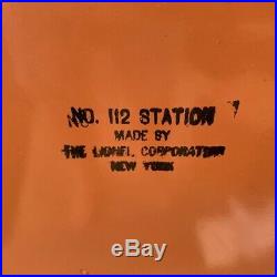 Pre-war Lionel Standard Gauge- No. 112-lionel City Station-w Org Box