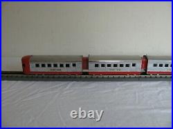 Prewar 1935-37 Lionel Trains Junior Streamlined Passenger Set #1700 1701 1702 VG